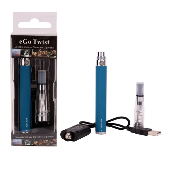 Ego C Twist CE4 блистерный стартовый комплект электронной сигареты Evod eGo VV батарея 1 6 мл