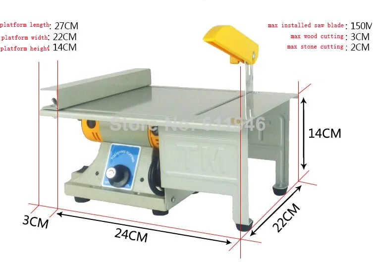 Multi-Functional Saw Machine токарный станок для шлифовки электрическая шлифовальная машина/полировщик/дрель/пила 350 w 10000 об/мин