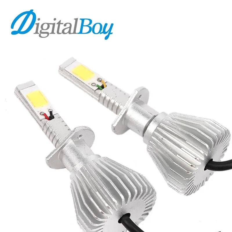 

Digitalboy 60W Car LED Headlight H1 Bulbs Auto Car Fog Light Replacement Headlamp Car Conversion Light Single Beam For Nissan