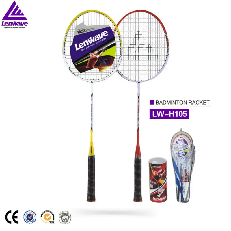 Hot Selling Brand Badminton Rackets/ Unique Design 1 Pair Badminton