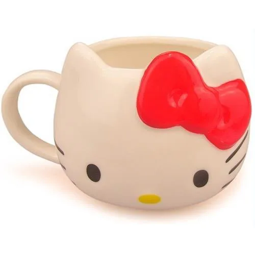 

1 Piece Fashional Hello Kitty Ceramic Coffee Cup Lovely Colour