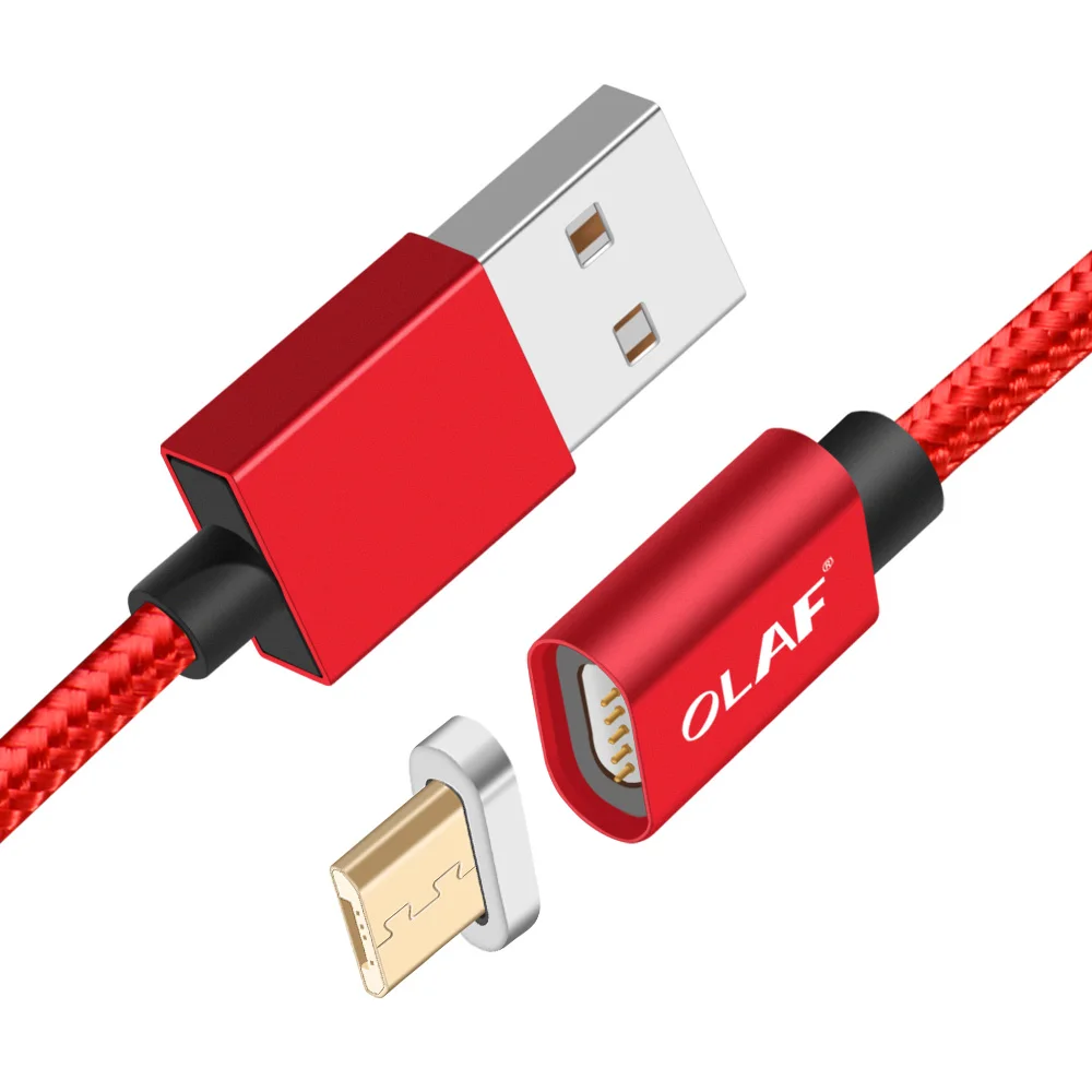 Олаф магнитное зарядное устройство usb type C Micro USB кабель провод для быстрой зарядки штекер type-C Магнитный кабель для iPhone samsung Xiaomi huawei