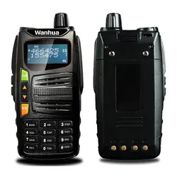 2 шт. Новый Радио Двухканальные рации Wanhua gts710 136-174 мГц/400-480 мГц 128ch Мощность 5 Вт двойной band dual Дисплей Водонепроницаемый двухстороннее Радио