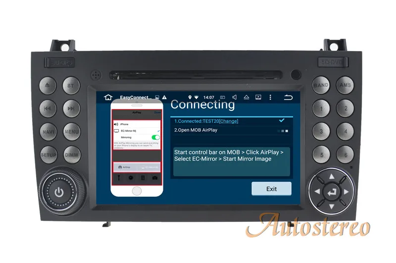 " 4 ядра Android 5,1 dvd-плеер автомобиля gps навигации стерео блок для MERCEDES-BENZ SLK SLK200 SLK280 SLK350 SLK55 2004-2012