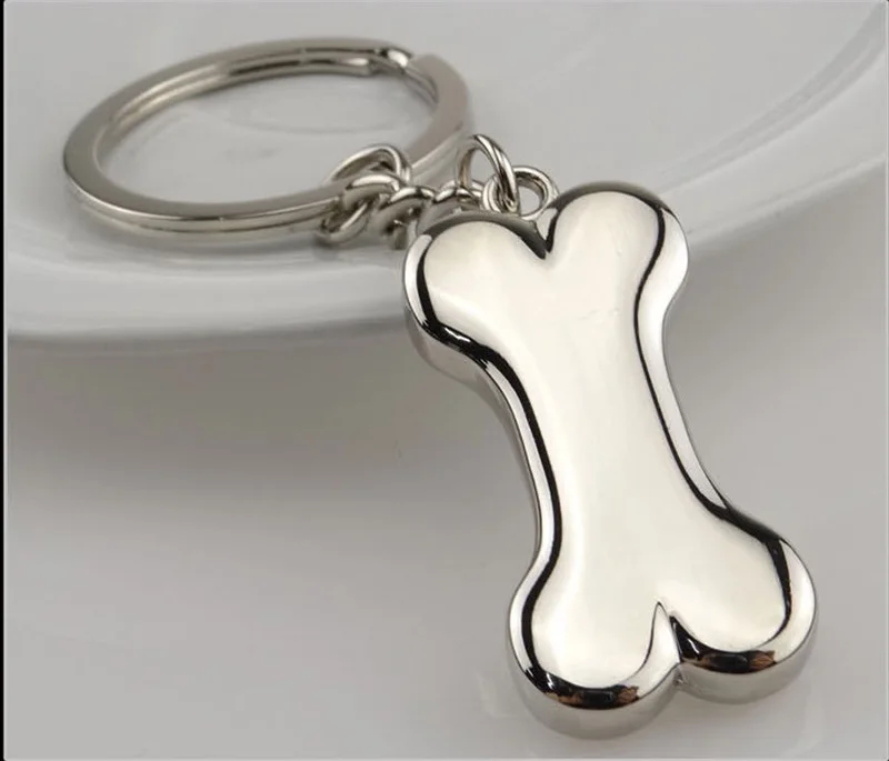 

30pcs/lot Zinc alloy dog bone high quality simple bone sharp DIY dog id tag blank can crave name and mobile dog id tag