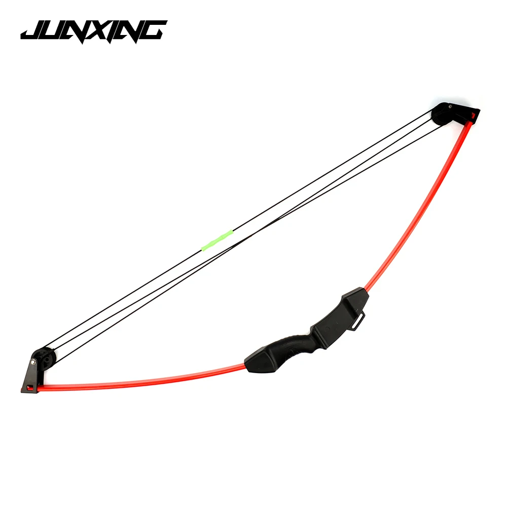 34.5 Inches 8 Lbs Archery Children Shooting Bow Safe Compound Bow For