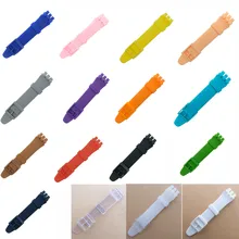 Ремешок силиконовый для часов Swatch резиновый браслет с