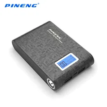 Origine PINENG 10000 mAh Portable Banque D’alimentation De Secours Li-Polymère Batterie Chargeur avec Affichage LED PowerBank pour Téléphone PN-913
