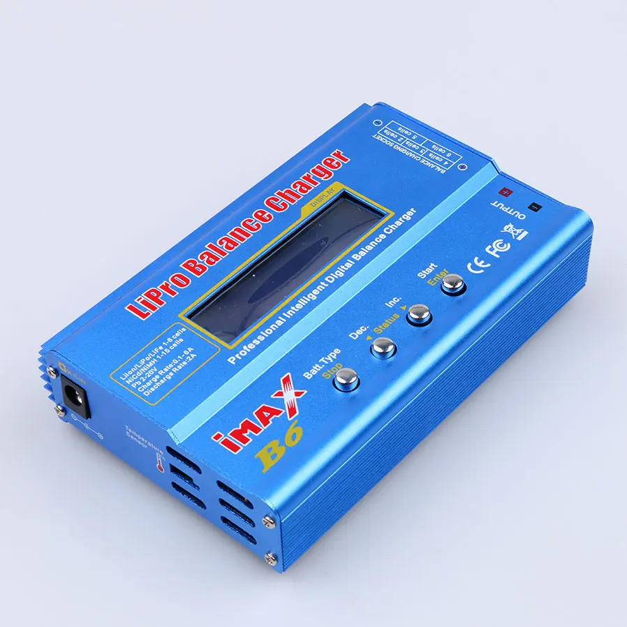 

Kebidu IMAX B6AC RC B6 AC Nimh Nicd lithium Battery Balance Lipo Battery Charger Balance Discharger with Digital LCD Screen