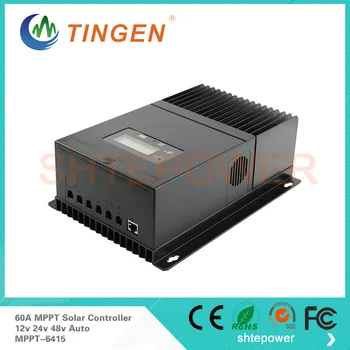 

60A MPPT-6415 Solar Controller 12V/24V/48V automatic charger work lcd display Max PV input 150V 60amps