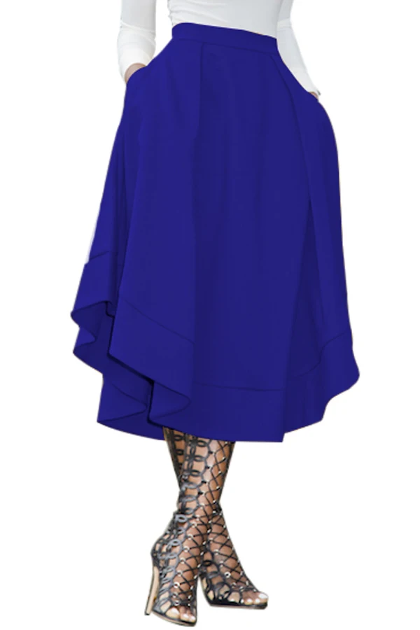 Royal-Blue-Making-Waves-High-Waist-Midi-Skirt-LC65059-5-1