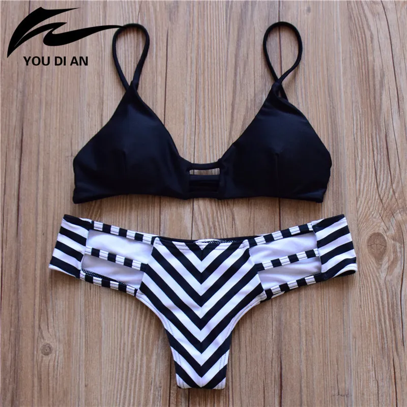 2018 Bikini Sexy Swimwear Women New Summer Bathing Suit Bikinis Women Swimsuit Striped biquini Bikini Set Beachwear 2018 Bikini Sexy Swimwear Women New Summer Bathing Suit Bikinis Women Swimsuit Striped biquini Bikini Set Beachwear