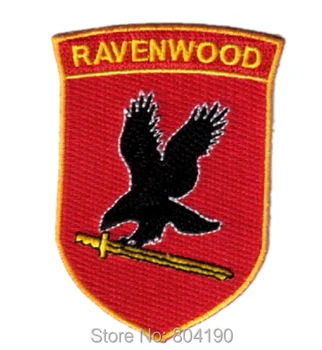 

3.5" JERICHO TV Series Ravenwood Security Logo Chest Costume Embroidered Emblem applique sew on iron on patch