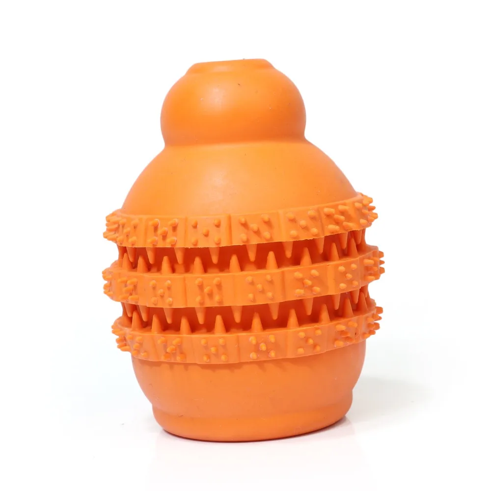 Dog Interactive Toy Gourd Leaky Feeding Ball Pet Dog Cat Resistant To Bite Rubber Molar Chew Toys Tooth Cleaning Training Toy (9)
