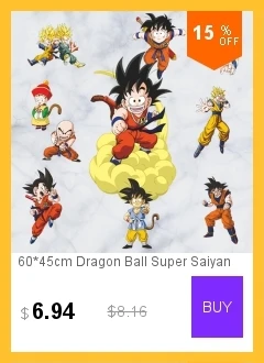 60*45 см Dragon Ball Супер Saiyan аниме Стикеры 3D визуальный эффект Вегета Сын Гохан Son Goku Kakarotto Broli режим Стикеры ST19