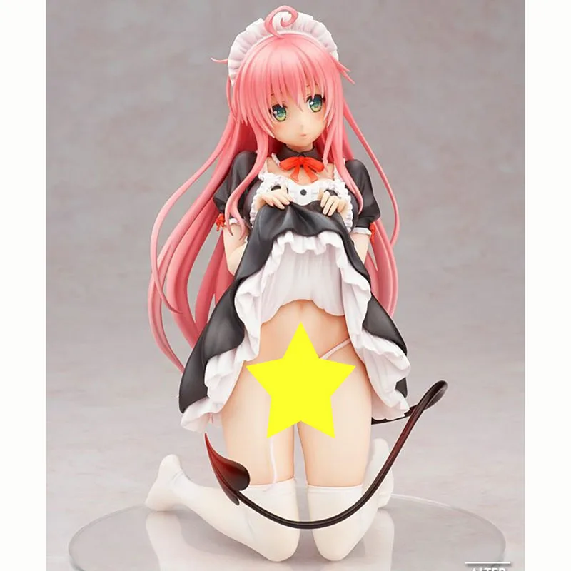 Аниме love Ru Darkness Red Ver.LaLa Satalin горничная вер. ПВХ Фигурки Коллекционная модель