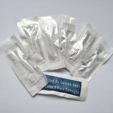 50 шт. 5RL и 7RL иглы наконечники Перманентный макияж бровей губ татуировки иглы шапки для Drangon/мозаика/Мерлин машина