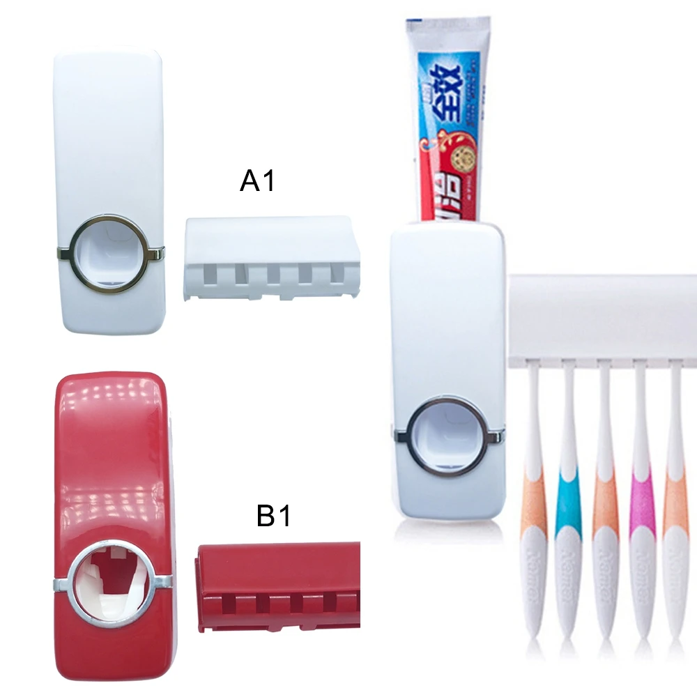 Автоматический диспенсер для зубной пасты Toofor Home держатель зубной щетки для ванной комнаты настенный держатель для ванной инструмент для зубной пасты