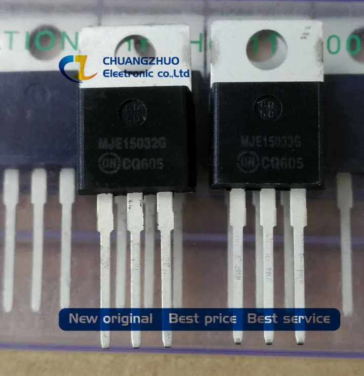 

10PCS MJE15033G + 10PCS MJE15032G TO-220 MJE15033 MJE15032 TO220
