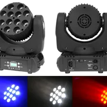 2xLot светодиодный сценический свет 12x10 Вт 4в1 RGBW мини светодиодный движущаяся головка точечный омывающий свет 150 Вт диско-шар лазерный проектор лампа
