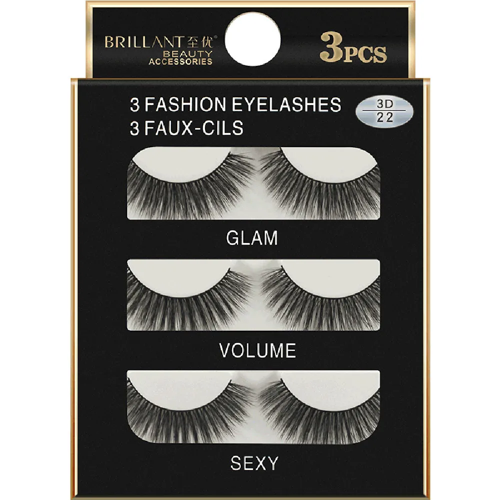 

DD 4 pairs natural false eyelashes fake lashes long makeup 3d mink lashes eyelash extension mink eyelashes for beauty