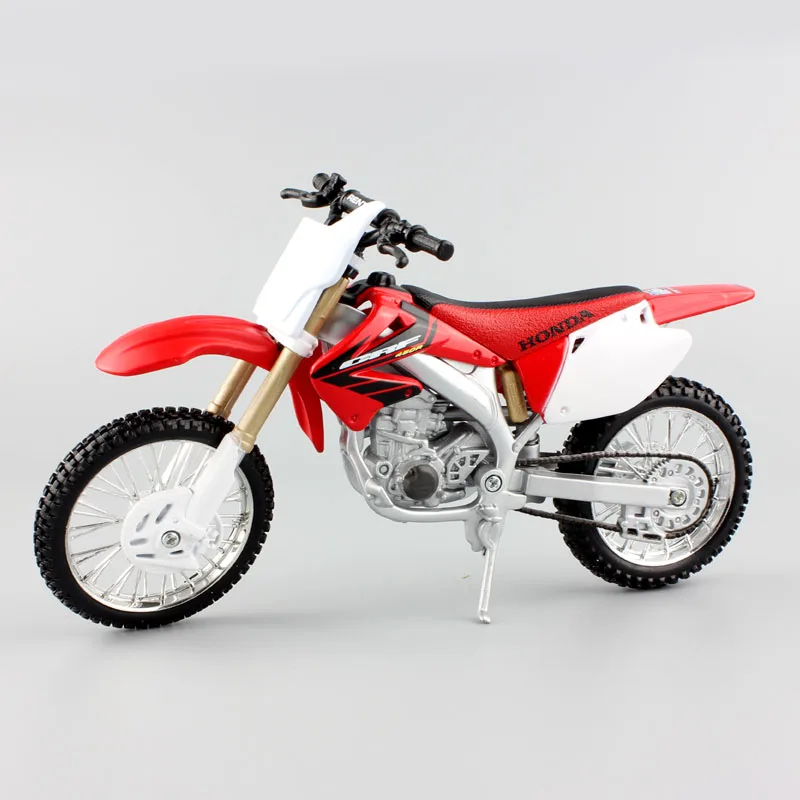 Maisto масштаб 1:12 Honda CRF450R Мотоцикл Внедорожный гоночный литая модель кроссового