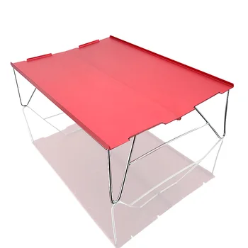 

Coffee Portable Mini Ultra-light Aluminum Folding Camping Table Fits Picnic Outdoor Barbecue 1-People Use
