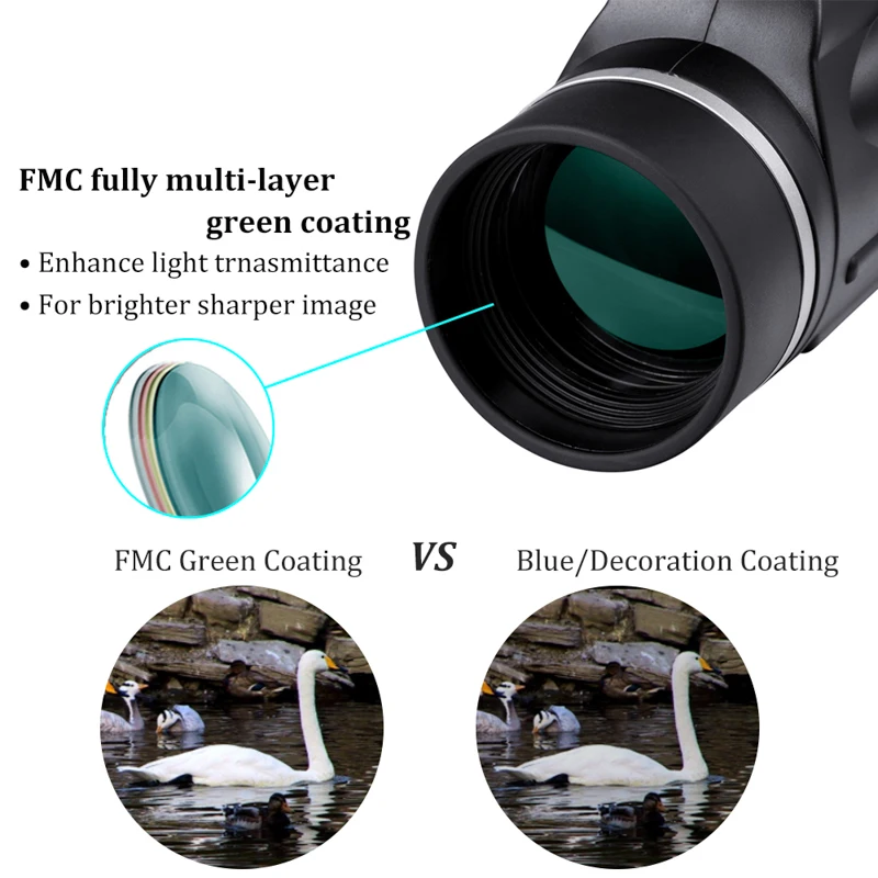 BNISE Monocular Professional 13x50 Hunting Birdwatching Waterproof Monoculo Ninos Portable Telescope for Adult Porro Prism Optik BNISE Monocular Professional 13x50 Hunting Birdwatching Waterproof Monoculo Ninos Portable Telescope for Adult Porro Prism Optik
