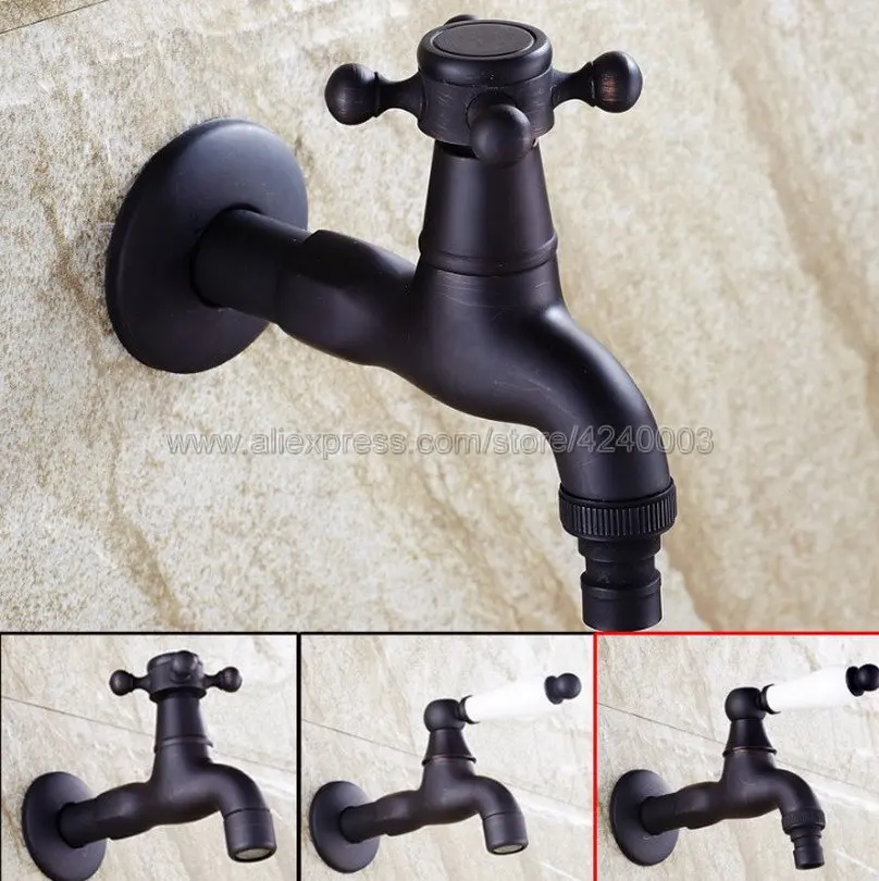 Black Oil Rubbed Bronze Wall Mounted Garden Washing Machine Water Tap Faucet Brass Mop Pool Sink Faucet Water Tap Kav111 Black Oil Rubbed Bronze Wall Mounted Garden Washing Machine Water Tap Faucet Brass Mop Pool Sink Faucet Water Tap Kav111