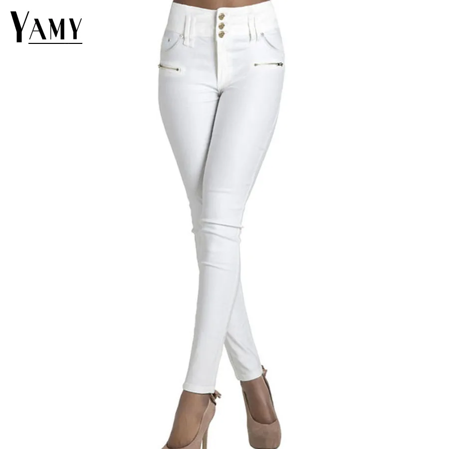 Hodisytian Fashion Women Jeans Classic Boyfriend Back