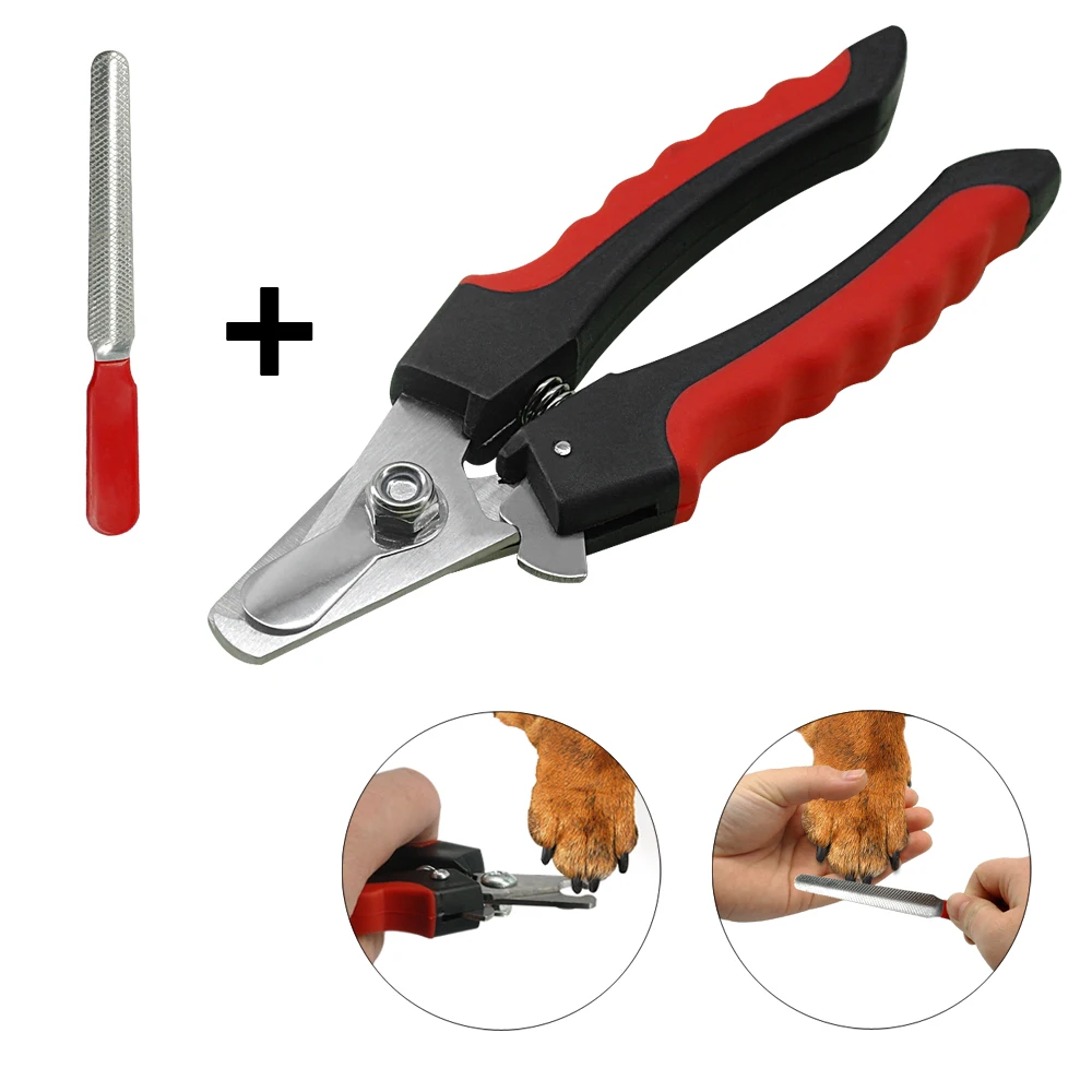 Buy Stainless Steel Dog Nail Clipper Dogs Claw Cutter Cat Trimmers Puppy Nail