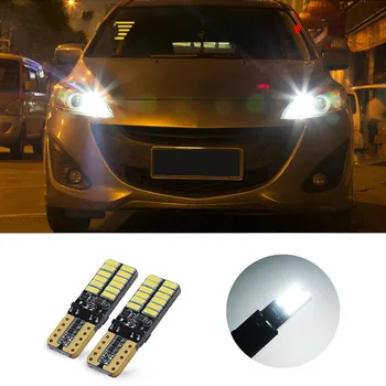 

2x T10 4014 SMD LED Light For Peugeot 206 207 208 301 306 308 406 407 408 3008 508 607 2008 4007 Car Signal Lamp Accessories