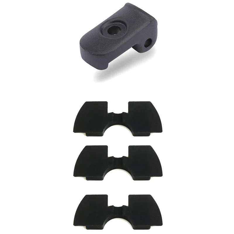 

New Sale Folding Buckle And Rubber Vibration Dampers Set For Xiaomi Mijia M365 / M365 Pro Electric Scooter Accessories Replace
