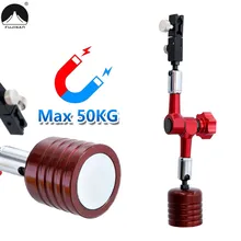 Магнитный стенд циферблат тестовый Индикатор Универсальный гибкий Круглый Сильный магнитный держатель для индикатора