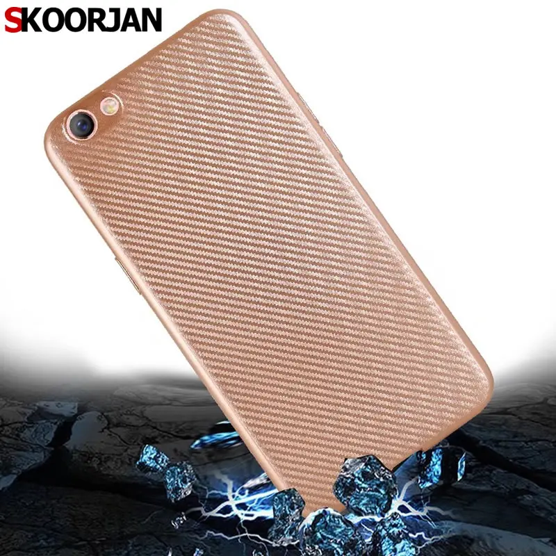 Для Coque OPPO F3S чехол Мода красочные Панцири углерода Волокно мягкий силиконовый