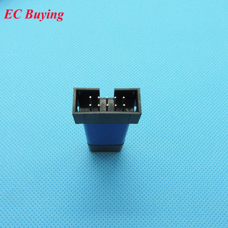 1 комплект USBASP + 10Pin 6Pin адаптер USBISP AVR программатор USB ATMEGA8 ATMEGA128 IDC10 51 Серия Win.7 с