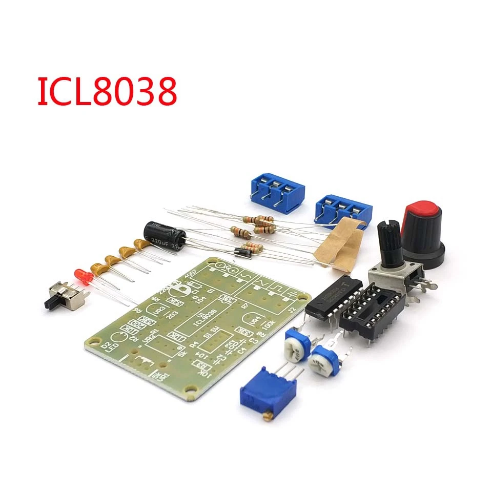 ICL8038 монолитная функция генератор сигналов модуль DIY Kit синус квадратный треугольник