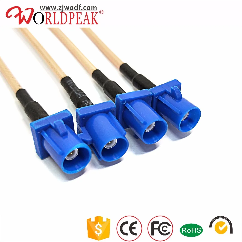 

Free shipping 10Pcs SMA male to FAKRA C with RG316 Cable Pigtail 10cm