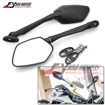

Motorcycle Side Rear View Mirrors Black For Honda CBR500R CBR 500 R 2013-2017 CBR300R 2015-2018 CBR250R 2011-2013 CB1300S