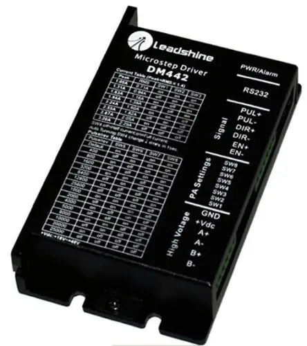 

Leadshine DM442 3-phase Digital Stepper Drive,Max 40 VDC/4.2A For NEMA 16 to NEMA 23 motor