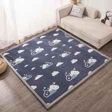 2/3 см утолщаются коралловые шерстяные ковры Гостиная Большой Большие Коврики Дети Спальня ребенка играть в игры нескользящий мат дома дети татами ковер