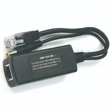 Гигабитный порт PoE сплиттеры с 12 V 12 W выходом. Питание через Ethernet для Foscam и Microseven ip-камеры при настройке сети видеонаблюдения