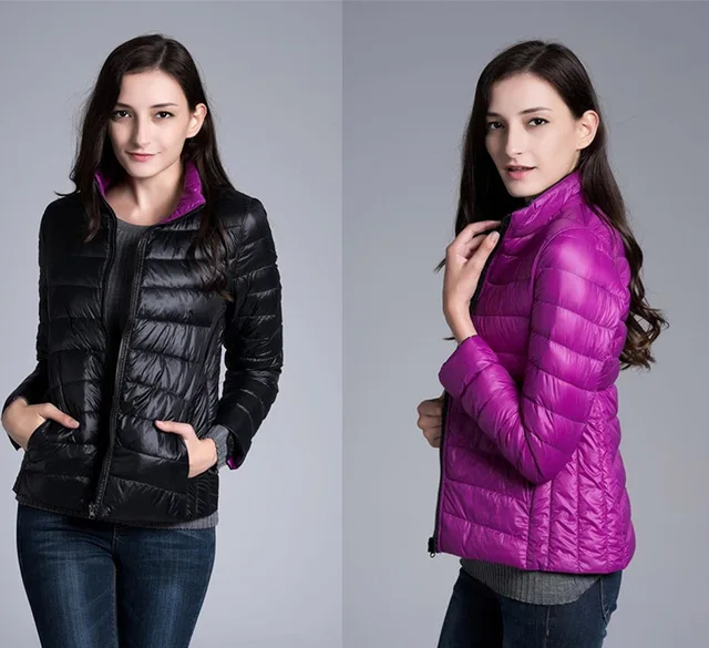 casaco ultra leve feminino