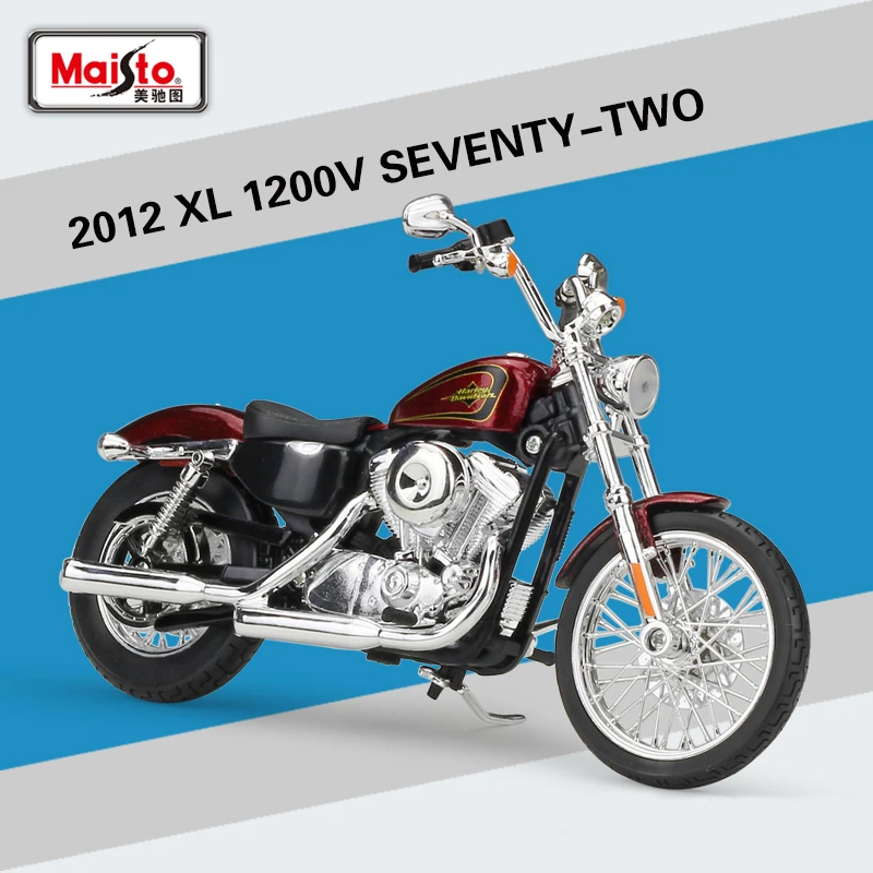 1:12 2012 XL 1200V модель Maisto литая под давлением металлическая спортивная гоночная