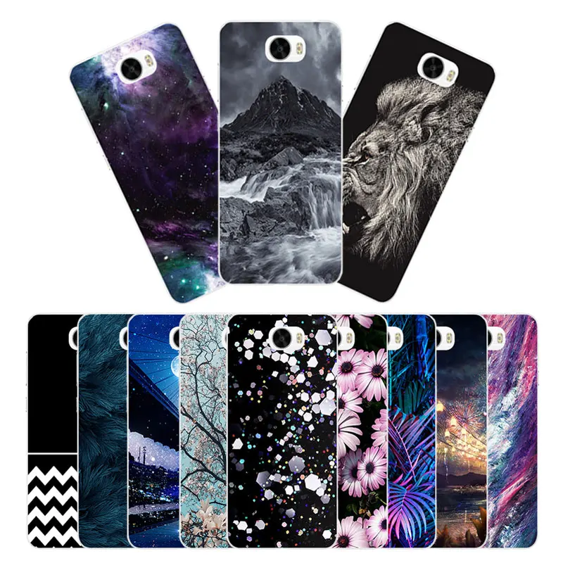 Soft Back Cover Case for Huawei Y5II / Y5 II 2 Bridge Printed Silicone Case For Y5 ii Coque For Y5 2 Y5 II Cover Fundas