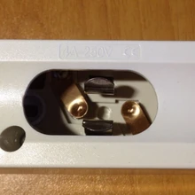 Двойной штыковой S14D свет базы для зеркало анти-пламя 250 В 4a