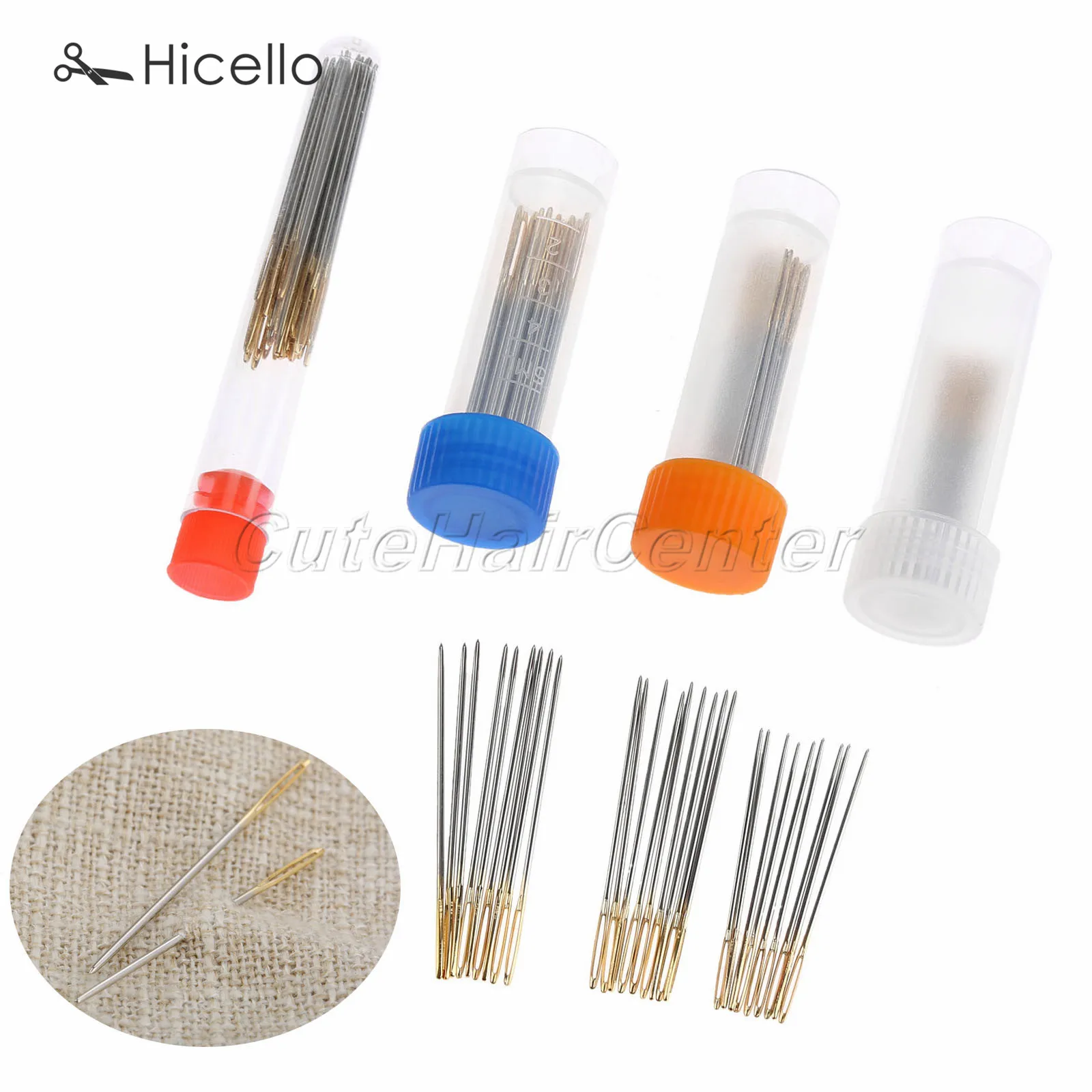 

20pcs or 30pcs needles Big Eye Blunt Needle Large hole 3 size Sewing Knitting Embroidery Tool Hand DIY Needlework Hicello
