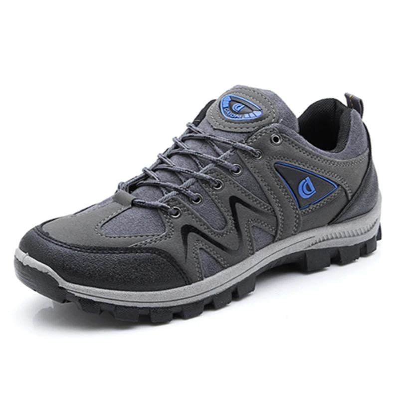 

2019 Men New Style Men Sport Shoes Outdoor Jogging Trekking Sneakers Non-slip Wear-resistant Travel Shoes Hiking Shoes Lace Up
