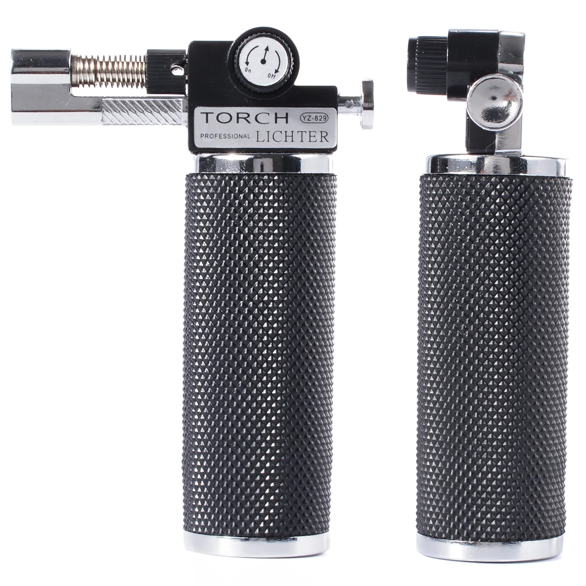 Butane micro gas torch lighters lightweight refillable craft compact