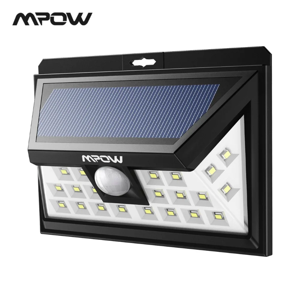 

Mpow CD011 24 LED Solar Lights Outdoor LED Garden Light Solar Power Waterproof Wall Lamp Motion Sensor For Patio Pathway Garden
